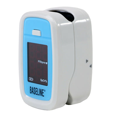 FEI Baseline Fingertip Pulse Oximeter, Battery Operated Visible Alarm
