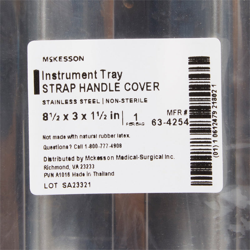 McKesson Instrument Tray, Strap Handle, 8½ Inches