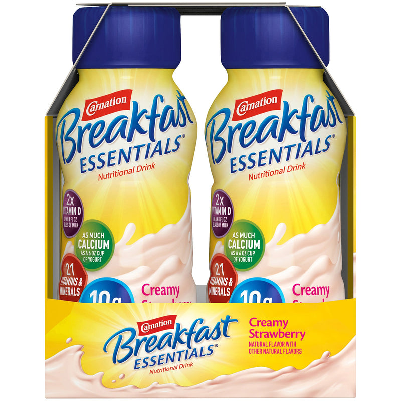 Carnation Breakfast Essentials® Strawberry Oral Supplement, 8 oz. Bottle