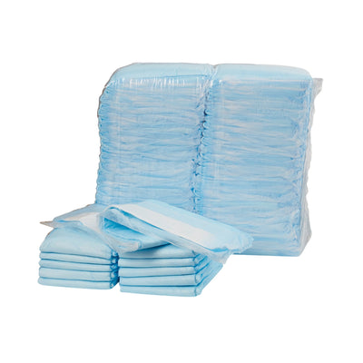Simplicity Extra Underpad, Disposable, 23 X 24 Inch, Moderate Absorbency, Blue