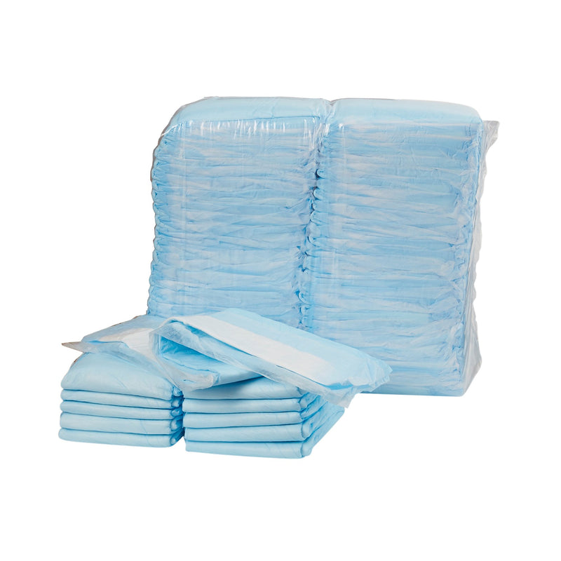 Simplicity Extra Underpad, Disposable, 23 X 24 Inch, Moderate Absorbency, Blue