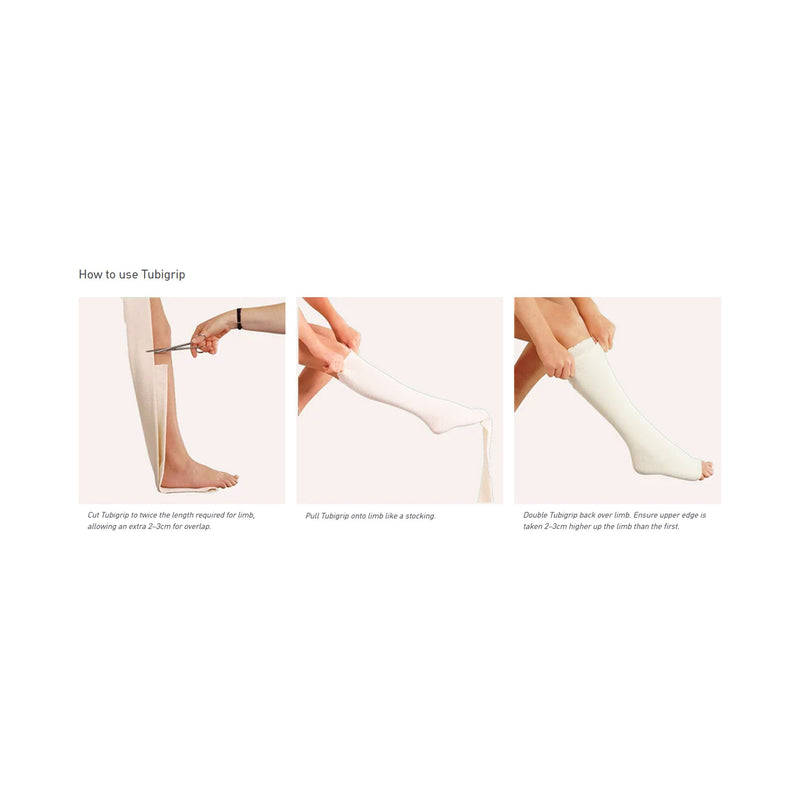 Tubigrip® Pull On Elastic Tubular Support Bandage, 13 Inch x 11 Yard