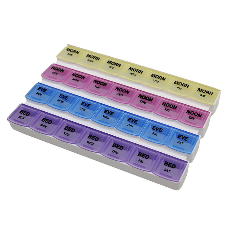 Mediplanner® 7-Day, Four Times a Day Pill Organizer