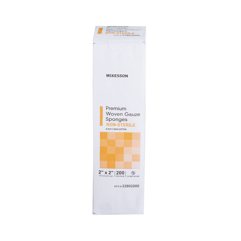 McKesson NonSterile Gauze Sponge, 2 x 2 Inch