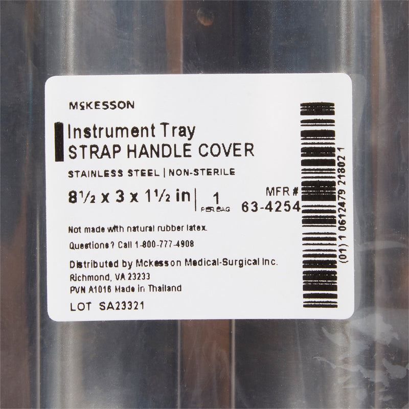 McKesson Instrument Tray, Strap Handle, 8½ Inches