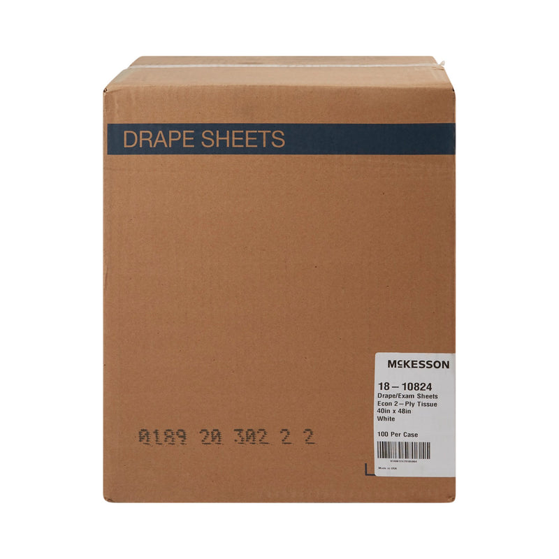 McKesson Nonsterile Physical Exam General Purpose Drape, 40 W x 48 L Inch