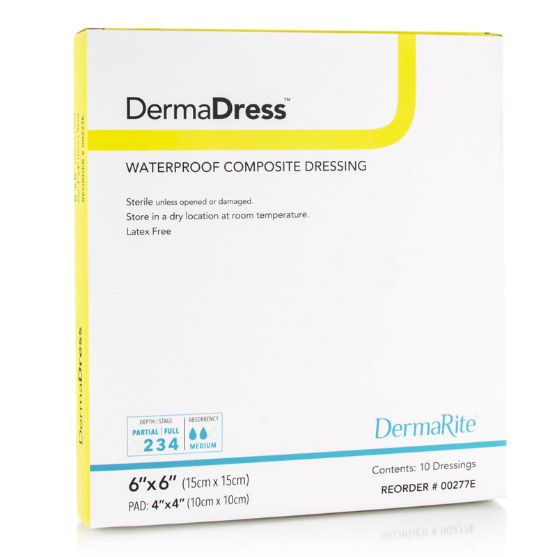 DermaDress® Composite Dressing, 6 x 6 inch