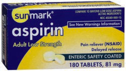 sunmark® Low Strength Aspirin Pain Relief