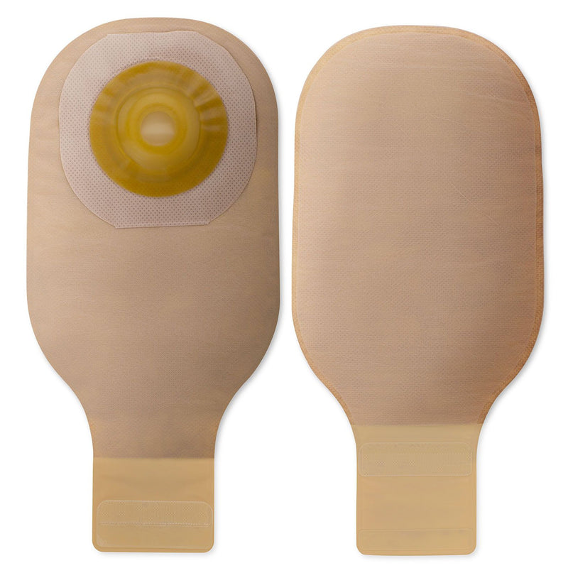 Premier™ One-Piece Drainable Beige Colostomy Pouch, 12 Inch Length, 1 Inch Stoma