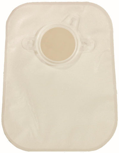 Securi-T™ Two-Piece Closed End Opaque Filtered Ostomy Pouch, 8 Inch Length, 2¾ Inch Flange