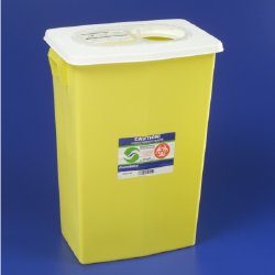 SharpSafety™ Chemotherapy Waste Container, 26 H x 12¾ D x 18¼ W Inch