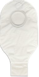 Securi-T™ Two-Piece Drainable Transparent Filtered Ostomy Pouch, 12 Inch Length, 2¾ Inch Flange