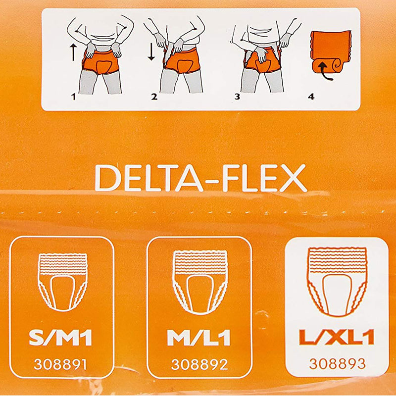 Abena® Delta-Flex XL1 Absorbent Underwear, Large / Extra Large