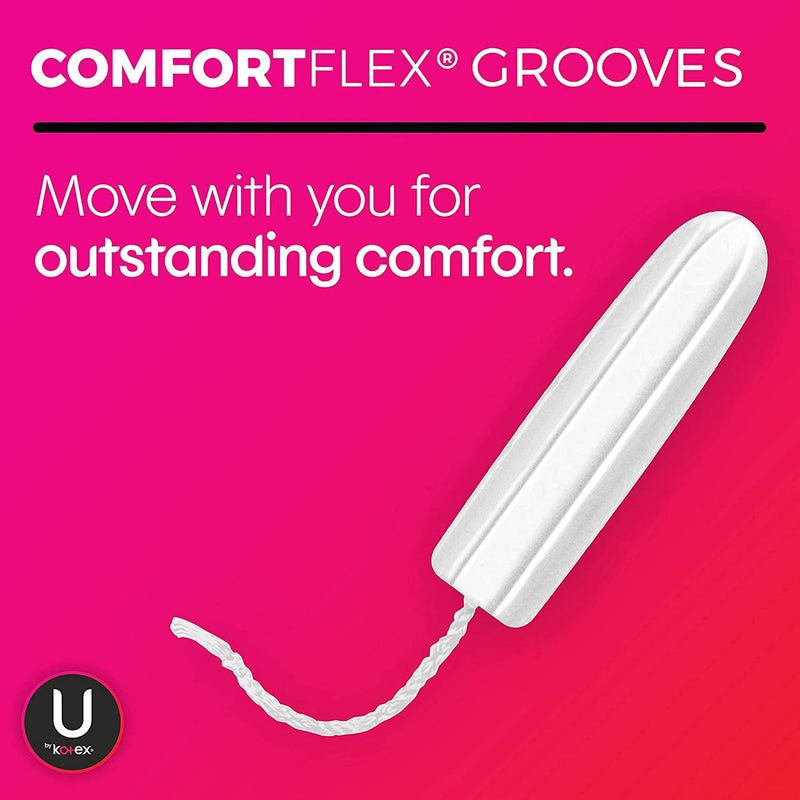 U By Kotex® Click® Compact Tampons, Regular