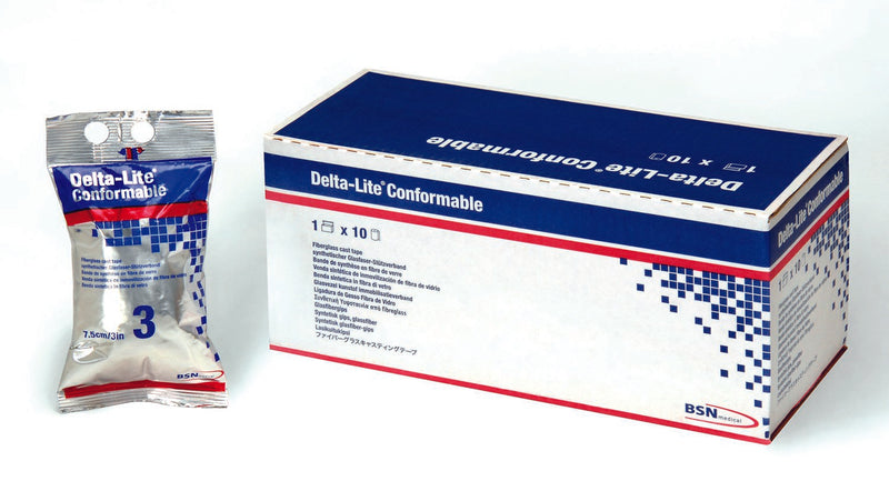 Delta-Lite® Conformable™ Cast Tape, White, 3 Inch x 12 Foot