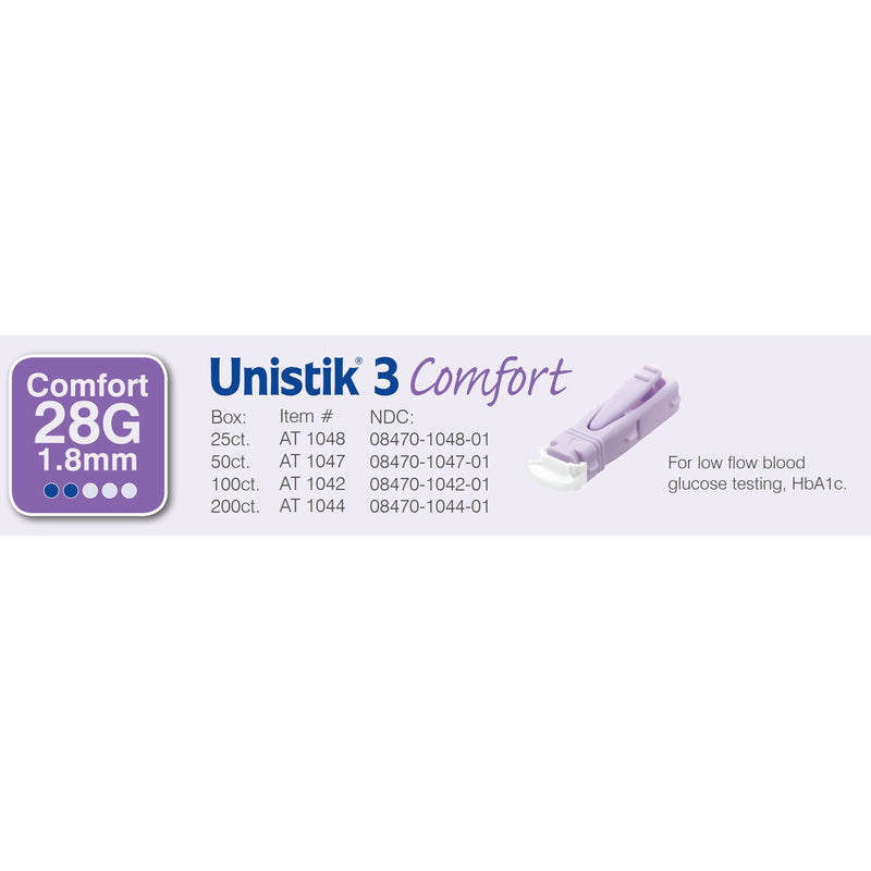 Unistik® 3 Comfort Safety Lancet