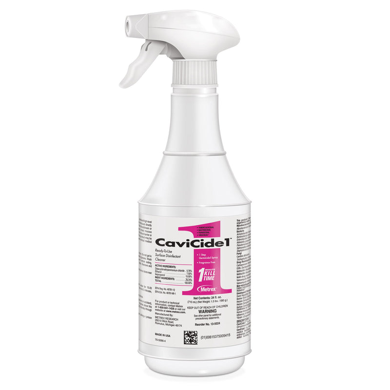 CaviCide1™ Surface Disinfectant Cleaner, 24 oz. Trigger Spray Bottle