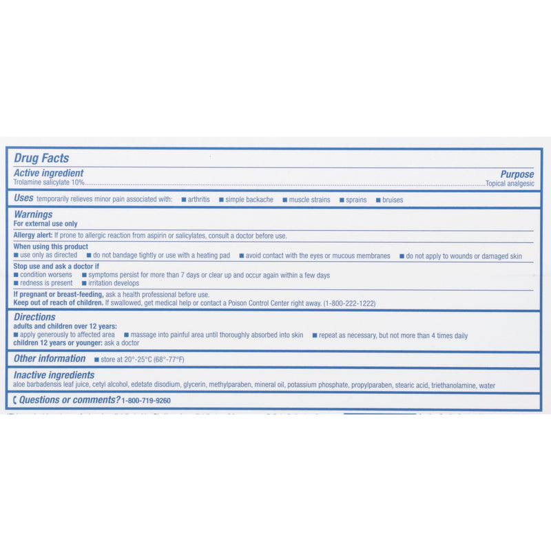 sunmark® Trolamine Salicylate Topical Pain Relief, 3 oz.