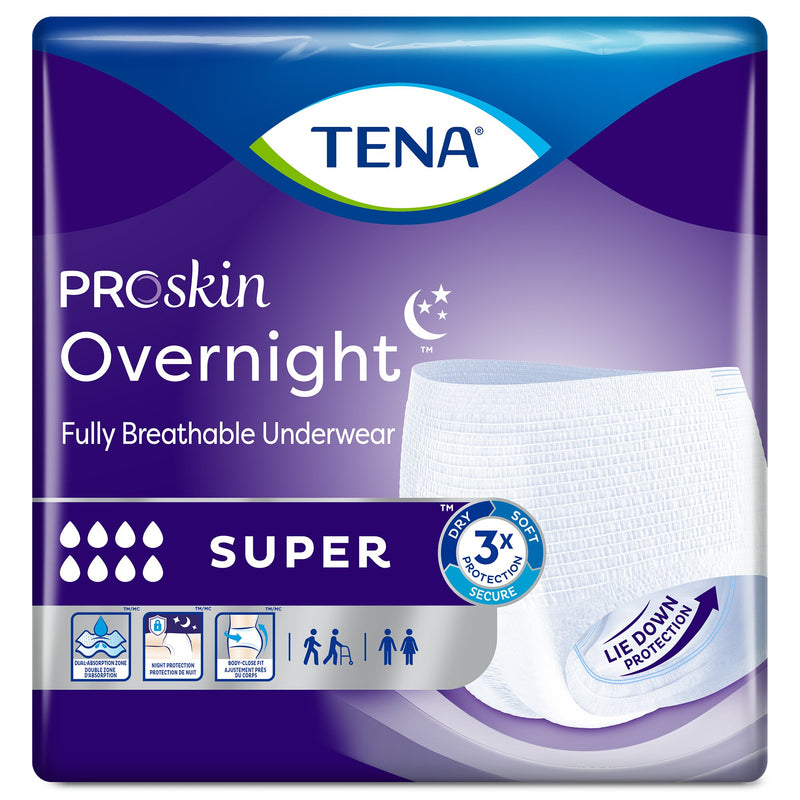 Tena® Overnight Super Absorbent Underwear, Medium