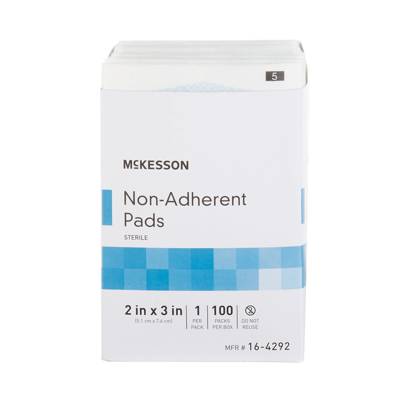 McKesson Non-Adherent Dressing, 2 x 3 Inch