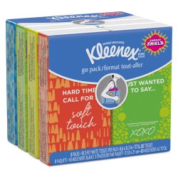 Kleenex® Pocket Pack Facial Tissue, 10 per Pack