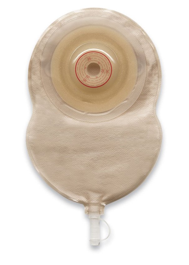 Esteem® + Flex One-Piece Drainable Opaque Urostomy Pouch, 7½ Inch Length, 3/8 to 1-11/16 Inch Stoma