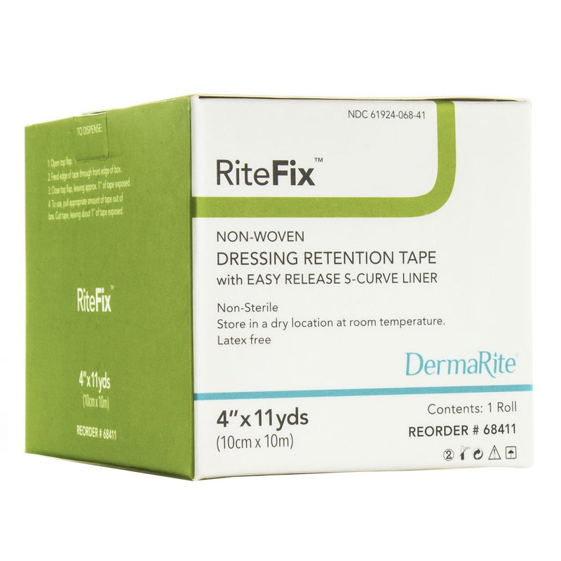 RiteFix™ Nonwoven Dressing Retention Tape, 2 Inch x 11 Yard, White