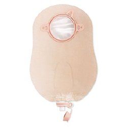 New Image™ Two-Piece Drainable Urostomy Pouch, 9 Inch Length, 2¼ Inch Stoma