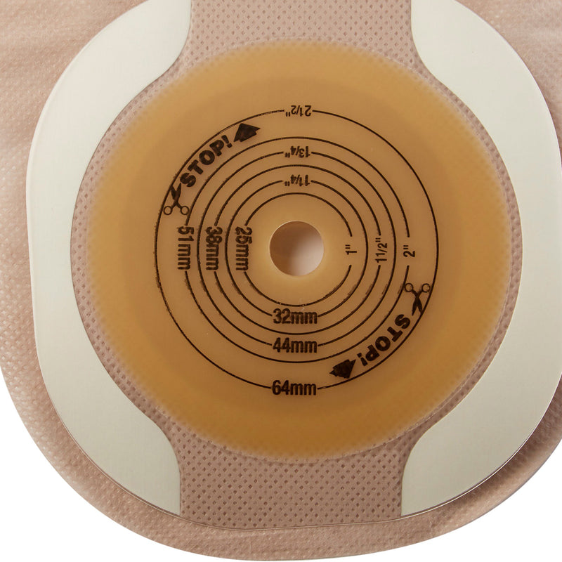 Premier™ One-Piece Drainable Ultra-Clear Ostomy Pouch, 12 Inch Length, Up to 2½ Inch Stoma