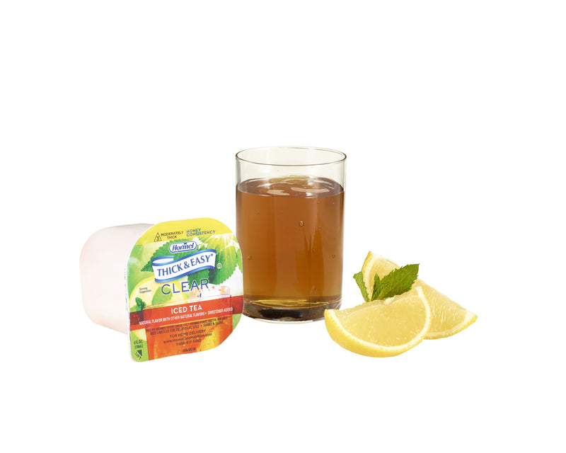 Thick & Easy® Clear Honey Consistency Iced Tea Thickened Beverage, 4-ounce Cup