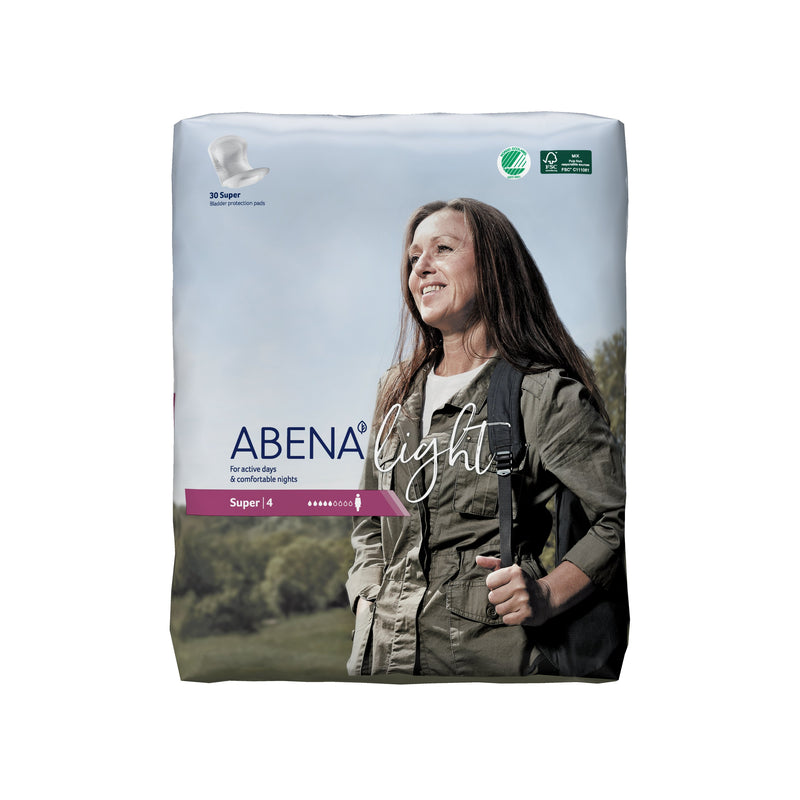 Abena™ Light Super Bladder Control Pad, 17-Inch Length