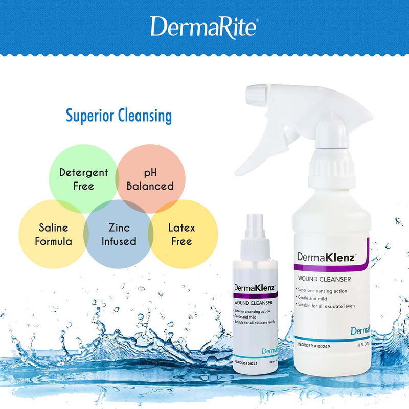 DermaRite® DermaKlenz™ Wound Cleanser, 8 oz