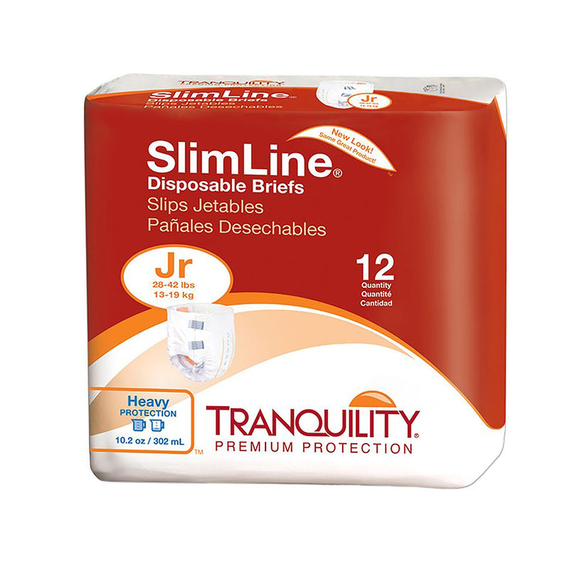 Tranquility® SlimLine® Incontinence Brief, Junior