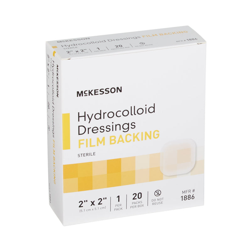 McKesson Hydrocolloid Dressing, 2 x 2 Inch