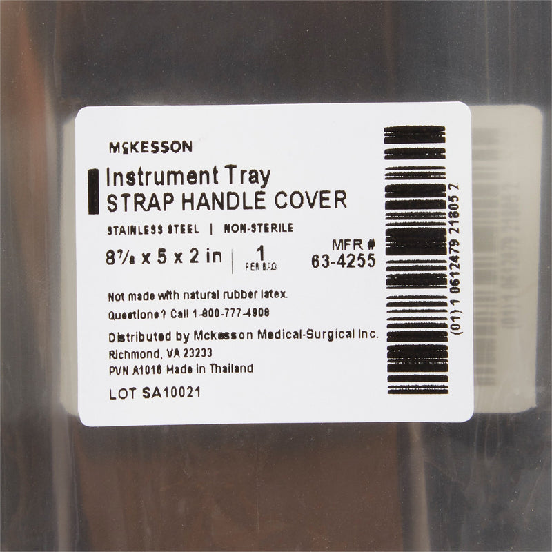 McKesson Instrument Tray, Strap Handle, 8 7/8 Inches