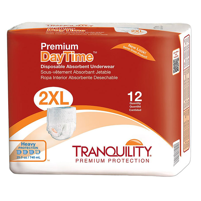 Tranquility® Premium DayTime™ Heavy Protection Absorbent Underwear, 2X-Large