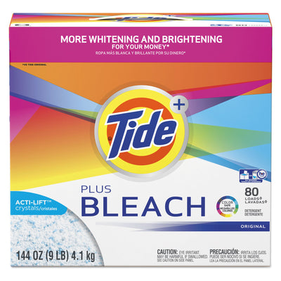 Tide Plus Bleach Powder Laundry Detergent