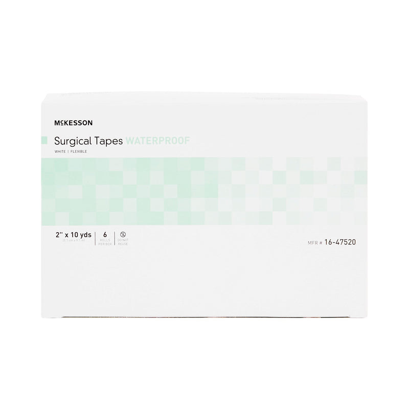 McKesson Adhesive Medical Tape, 2 Inch x 10 Yard, White