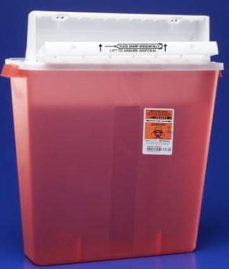 SharpStar™ In-Room™ Multi-purpose Sharps Container, 18½ H x 16½ W x 6 D Inch