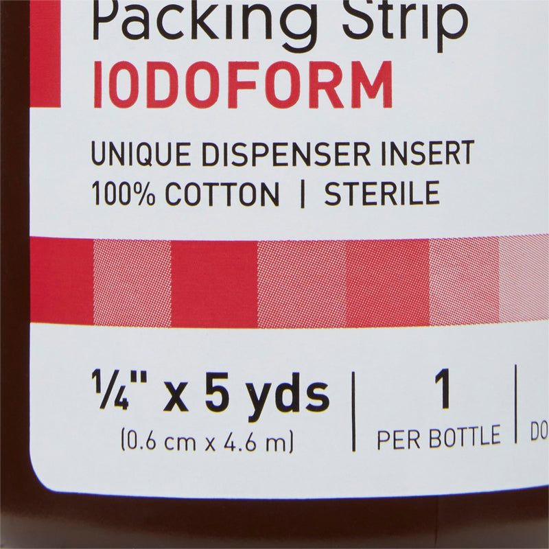 McKesson Iodoform Wound Packing Strip, ¼ Inch x 5 Yard