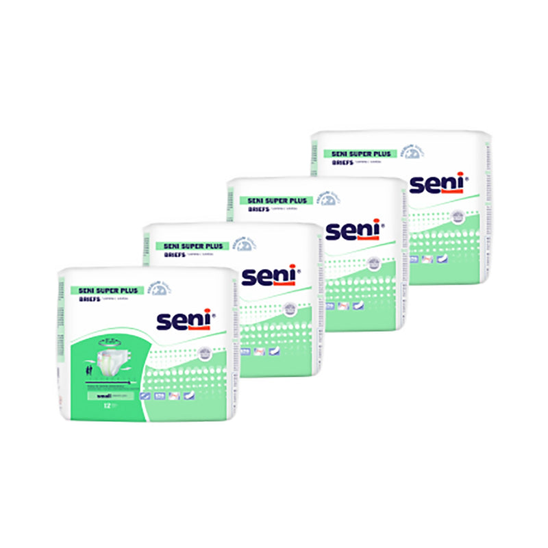 Seni® Super Plus Heavy to Severe Absorbency Incontinence Brief, Small