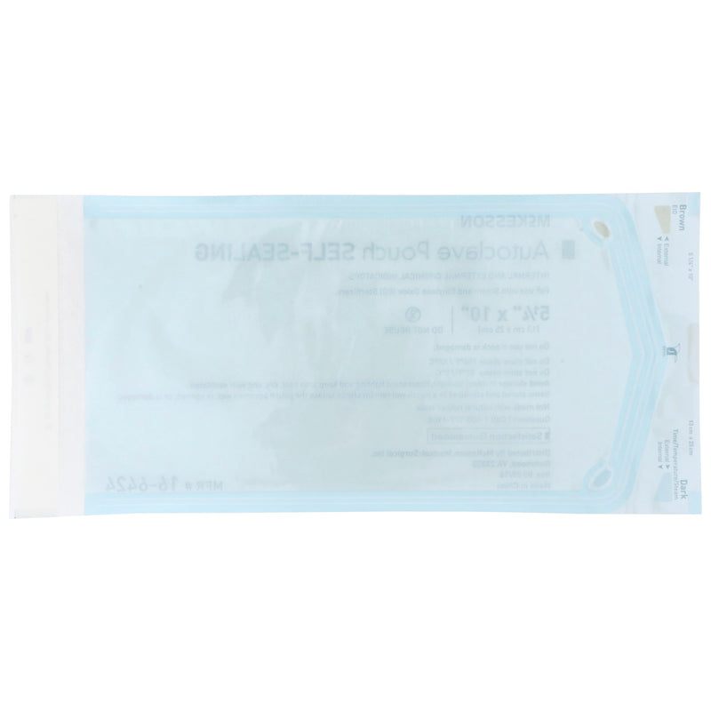 McKesson Sterilization Pouch, 5¼ x 10 Inch