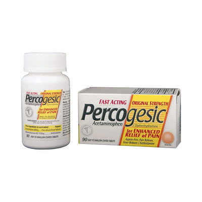 Percogesic® Acetaminophen / Diphenhydramine Pain and Allergy Relief