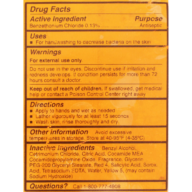 McKesson Clean Scent Antibacterial Soap, 1000 mL Refill Bag