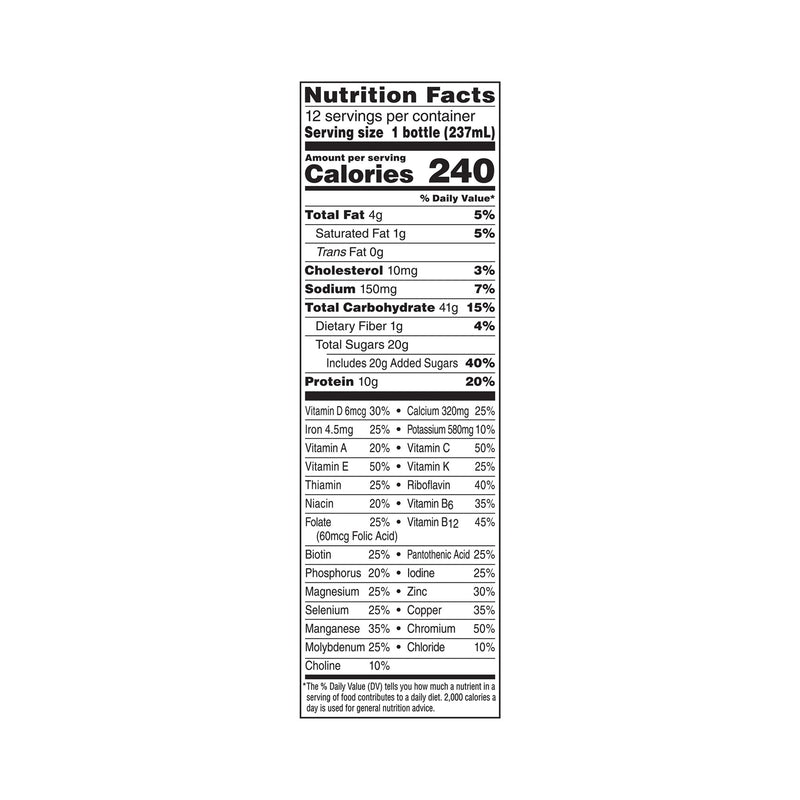 Boost® Original Chocolate Oral Supplement, 8 oz. Bottle