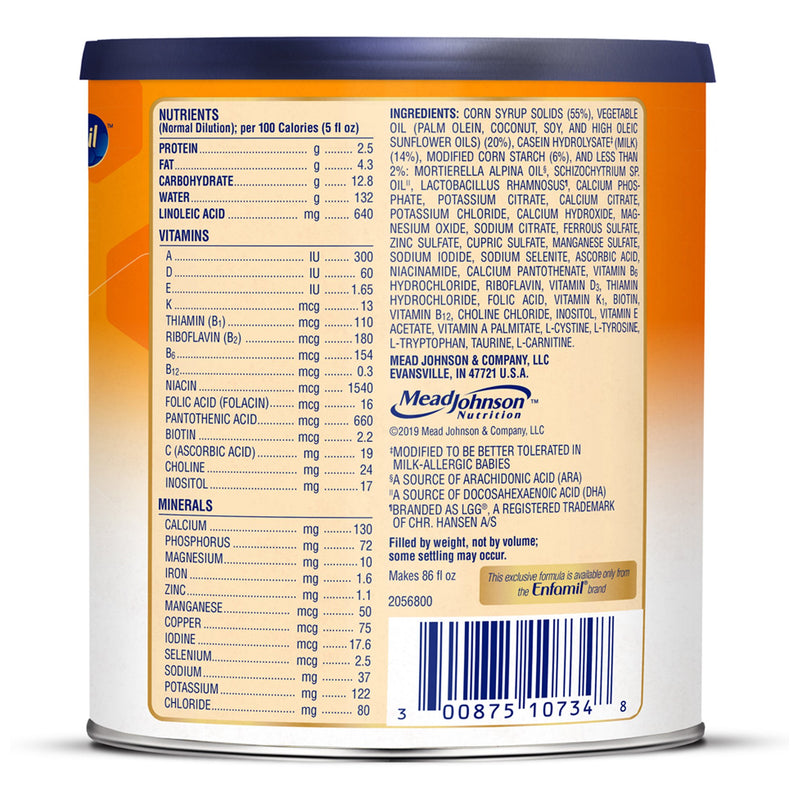 Enfamil® Nutramigen™ with Enflora LGG® Toddler Formula, 12.6 oz. Can