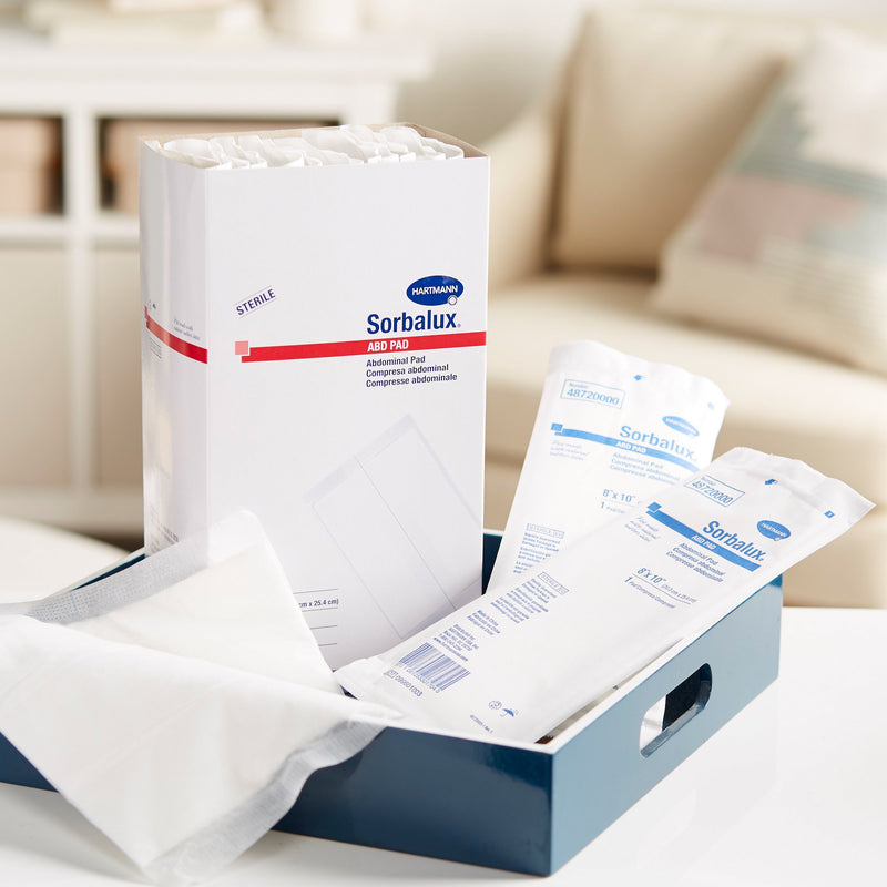 Sorbalux® ABD Sterile Abdominal Pad, 8 x 10 Inch
