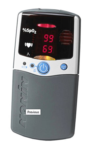 Nonin PalmSat Pulse Oximeter w/Alarm