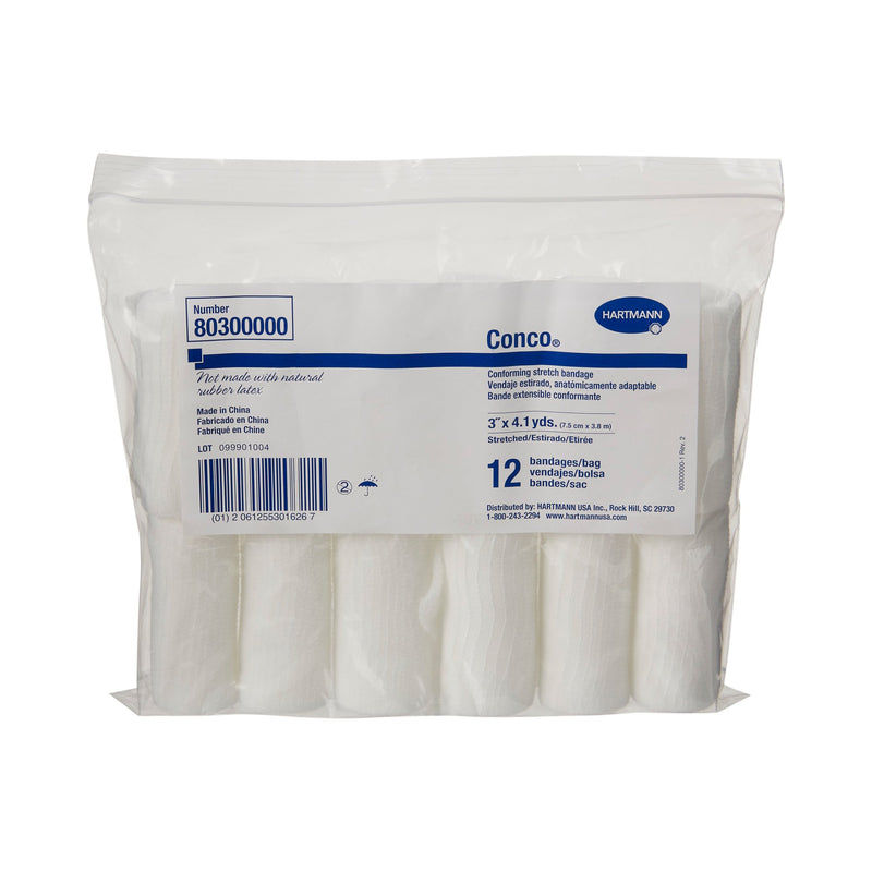 Conco® NonSterile Conforming Bandage, 3 Inch x 4-1/10 Yard
