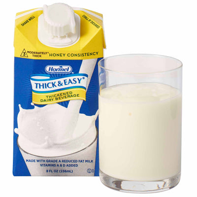 Thick & Easy® Dairy Honey Consistency Milk Thickened Beverage, 8 oz. Carton